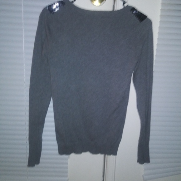 Gilttered sequined sweater - Picture 2 of 3